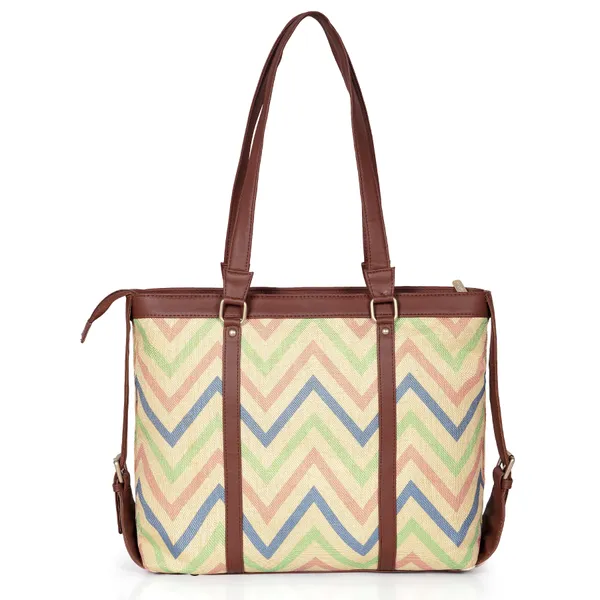 Hard_Craft_Women_Laptop_Handbags_|_Tidal_Wave_Print_Vegan_Leather_Bag_|_Stylish_Sling_Hand_Bag_For_Office_Use_|_Side_Shoulder_Tote_Bag_For_Working_Womens_|_Gifts_For_Women_Girls