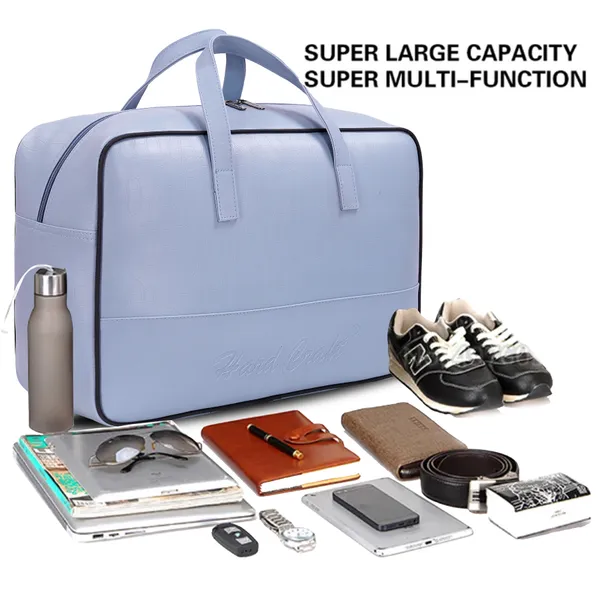 Luxury_Vegan_Leather_Stylish_&_Spacious_Duffel_Bags_Cabin_Size_Travel_Sports_Gym_Shoulder_Hand_Duffle_Bags_for_Men_and_Women_Weekender_Overnight_Travel_Luggage