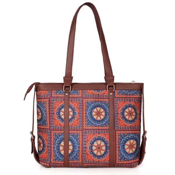 Hard_Craft_Women_Laptop_Handbags_|_Mandala_Print_Vegan_Leather_Bag_|_Stylish_Sling_Hand_Bag_For_Office_Use_|_Side_Shoulder_Tote_Bag_For_Working_Womens_|_Gifts_For_Women_Girls
