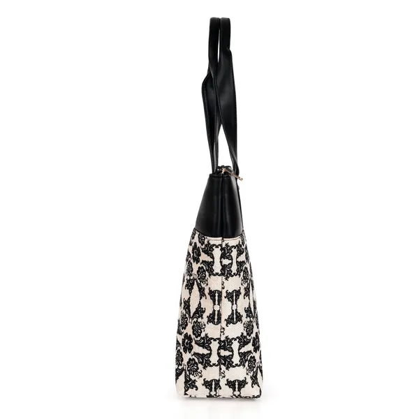 Hard_Craft_Floral_Print_Women's_Vegan_Leather_Stylish_Tote_Bag_For_Women_Office_Use_With_Personalize_Tag_Hand_Bag_Purse_Casual_Shoulder_Bag_For_College_Girls