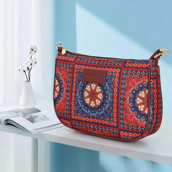 Hard_Craft_Mandala_Print_Women's_Vegan_Leather_Sling_Bag_For_Women