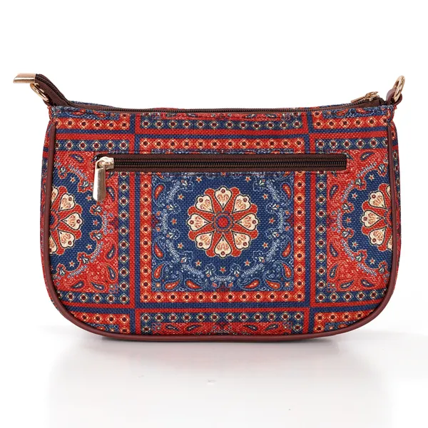 Hard_Craft_Mandala_Print_Women's_Vegan_Leather_Sling_Bag_For_Women