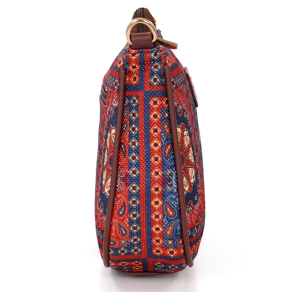 Hard_Craft_Mandala_Print_Women's_Vegan_Leather_Sling_Bag_For_Women