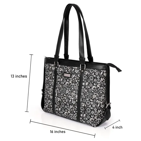 Hard_Craft_Women_Laptop_Handbags_|_Floral_Print_Vegan_Leather_Bag_|_Stylish_Sling_Hand_Bag_For_Office_Use_|_Side_Shoulder_Tote_Bag_For_Working_Womens_|_Gifts_For_Women_Girls