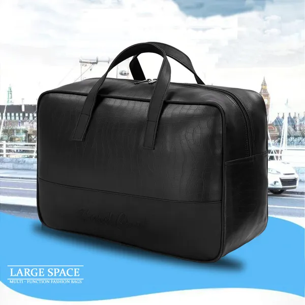 Luxury_Vegan_Leather_Stylish_&_Spacious_Duffel_Bags_Cabin_Size_Travel_Sports_Gym_Shoulder_Hand_Duffle_Bags_for_Men_and_Women_Weekender_Overnight_Travel_Luggage