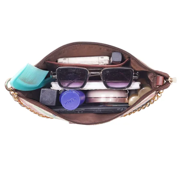 Hard_Craft_Wave_Print_Women's_Vegan_Leather_Sling_Bag_For_Women