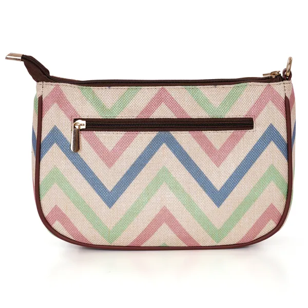 Hard_Craft_Wave_Print_Women's_Vegan_Leather_Sling_Bag_For_Women