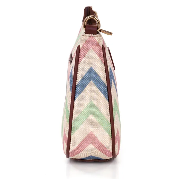 Hard_Craft_Wave_Print_Women's_Vegan_Leather_Sling_Bag_For_Women
