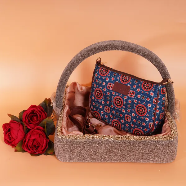 Hard_Craft_ColorFull_Floral_Print_Women's_Vegan_Leather_Sling_Bag_For_Women