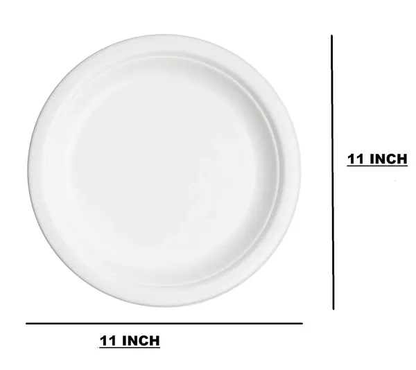 Sugarcane_Bagasse_100%_Natural_11_Inch_Round_White_Plates,_Biodegradable,_Compostable,_Disposable,_Safe_&_Hygienic,_For_Parties_And_Family_Events_(50_Plates)
