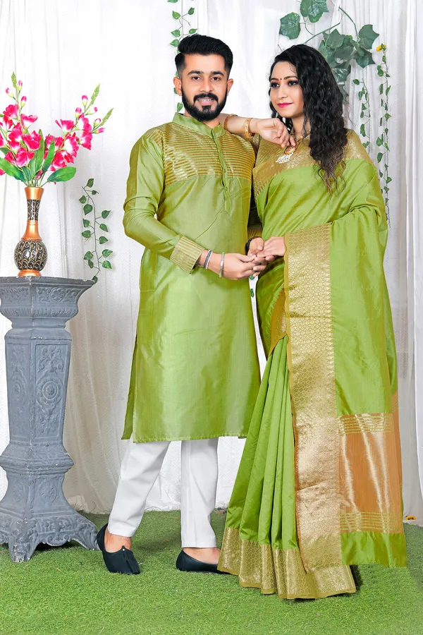 Lovely_Mehndi_Green_Couple_Combo