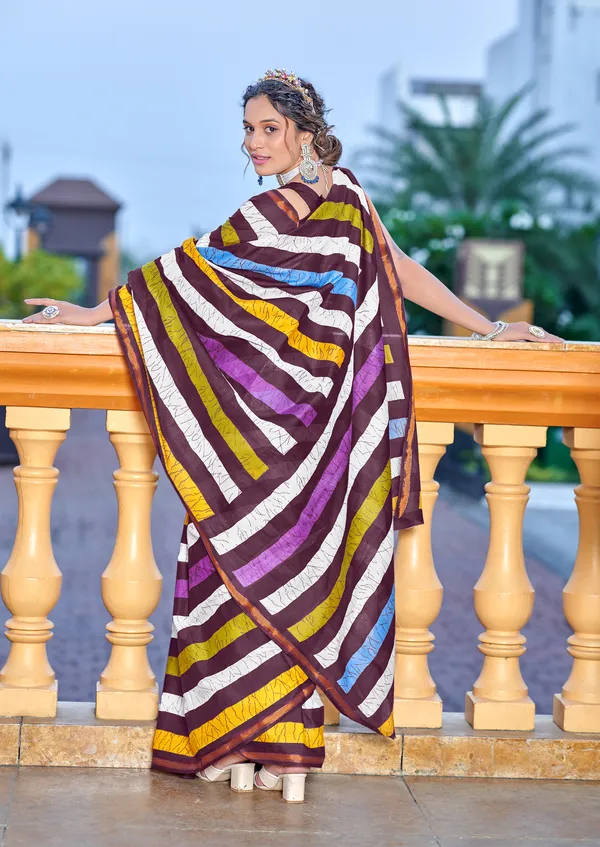Beautiful_Zari_Border_Handicraft_Pure_Soft_MulMul_Jaipuri_Hand_Block_Print_Cotton_Saree_With_Blouse_Piece