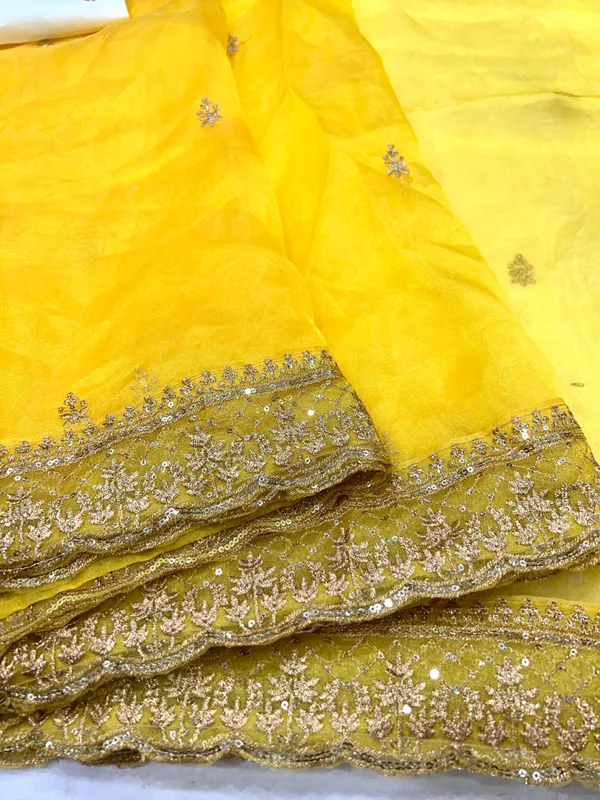 Heavy_Organza_With_Beautiful_Embroidery_Thred_Zari_and_Sequance_Work_Saree