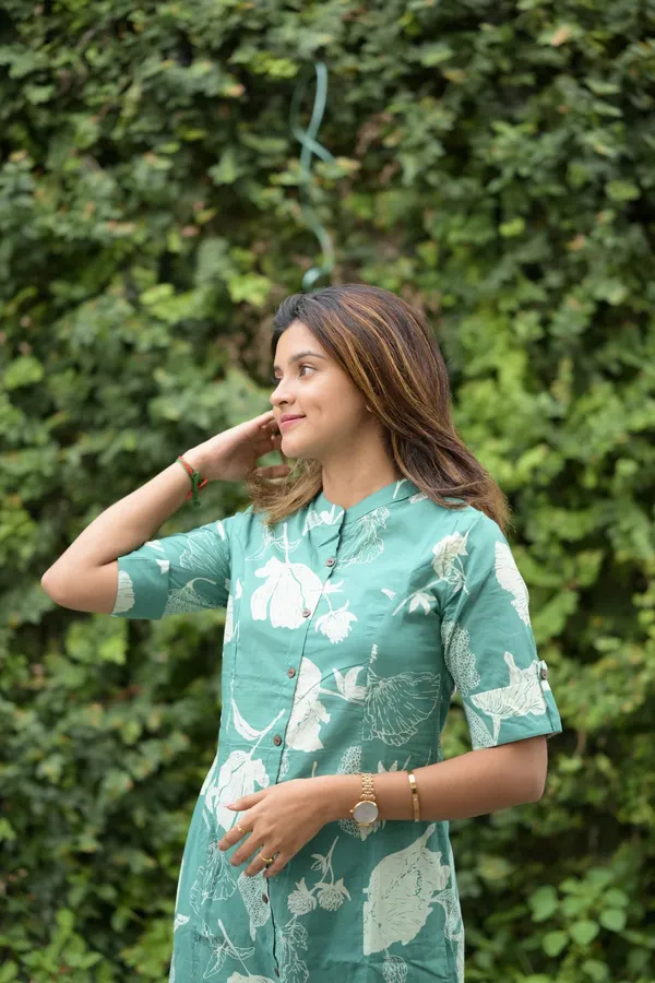 VANI_GREEN_COTTON_CORD_SET