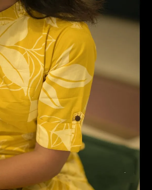 Yellow_Cotton_Premium_Co-Ord_Set_For_Women