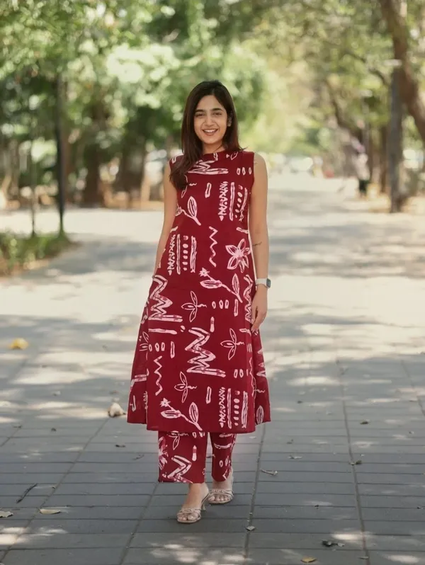 Cotton_Printed_Cut_Sleeve_Kurta_&_Pant_Set__.