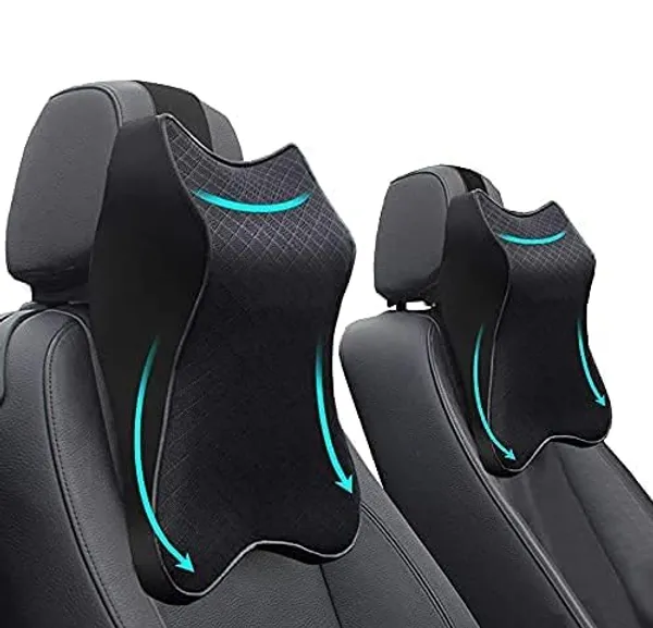 PACK_OF_2_Car_Neck_Rest_Pillow_of_Memory_Foam