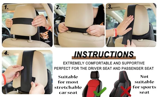 PACK_OF_2_Car_Neck_Rest_Pillow_of_Memory_Foam