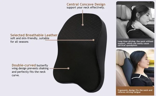 PACK_OF_2_Car_Neck_Rest_Pillow_of_Memory_Foam