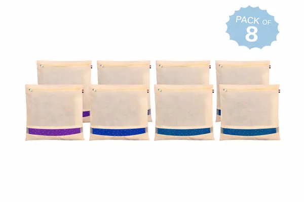 Set_Of__8_Cotton_Saree_Bags/Covers_For_Storage_(16_X_14_Inches)