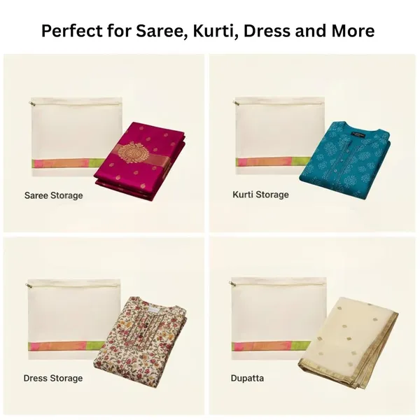 Set_Of_24_Cotton_Saree_Bags/Covers_For_Storage_(16_X_14_Inches)