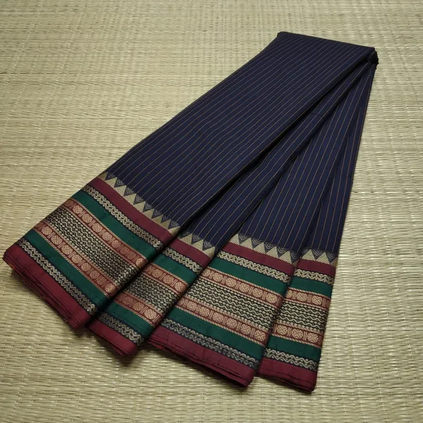 Anuradha_Black_Narayanpet_Pure_cotton_saree