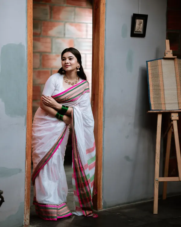 Anuradha_White_Narayanpet_Pure_Cotton_Sarees