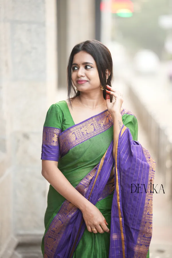 Aradhana_Green_Narayanpet_Pure_cotton_saree