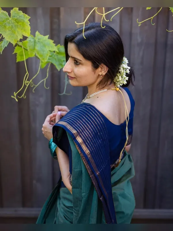 Aradhana_Sharadha_Green_Narayanapet_Pure_Cotton_saree