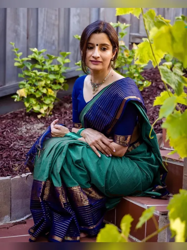 Aradhana_Sharadha_Green_Narayanapet_Pure_Cotton_saree