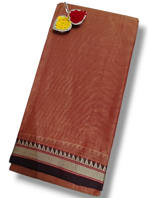 Ashwini_Brick_Red_Narayanpeth_Pure_cotton_saree_with_Running_blouse_piece_(Same_as_saree)