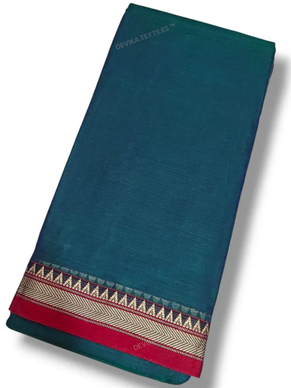 Ashwini_Rama_Green_Narayanpeth_Pure_cotton_saree_with_Running_blouse_piece_(Same_as_saree)