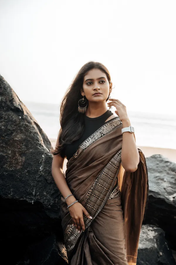 Gopika_Beige_Narayanpet_Pure_Cotton_Saree