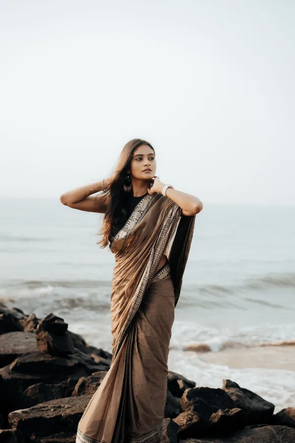 Gopika_Beige_Narayanpet_Pure_Cotton_Saree