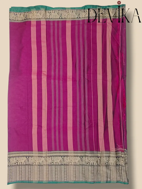 Gopika_Magenta_Narayanpet_Pure_cotton_saree