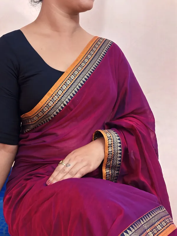 Gouthami_Magenta_Authentic_DEVIKA_pure_cotton_saree