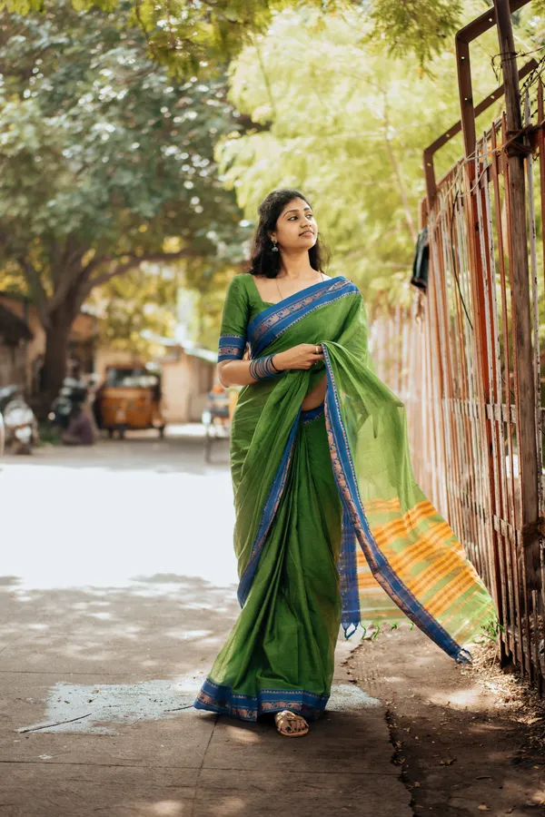 Green_Anupama_Narayanpet_Pure_cotton_saree
