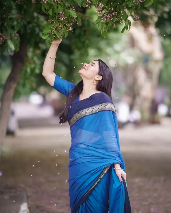 Ananda_Blue_Elephant_Motif_Narayanpet_Pure__cotton_saree