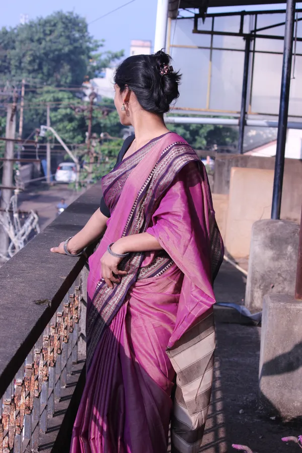 Levender_Orissa_Pattern_Narayanpet_Pure_Cotton_saree