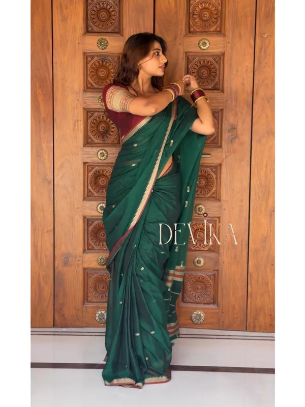 New_Butta_Narayanpet_Pure_Cotton_Saree