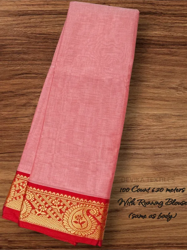 PINKISH_GREY_Narayanpet_Pure_Cotton__saree_with_Running_Blouse_(Same_as_saree)