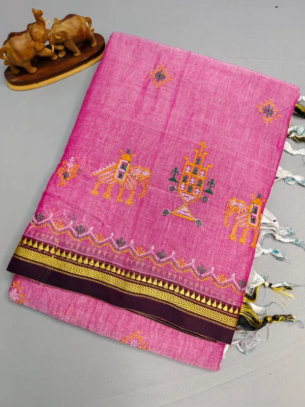 Pink_Kasuti_Embroidered_Narayanapet_Pure_Cotton_saree