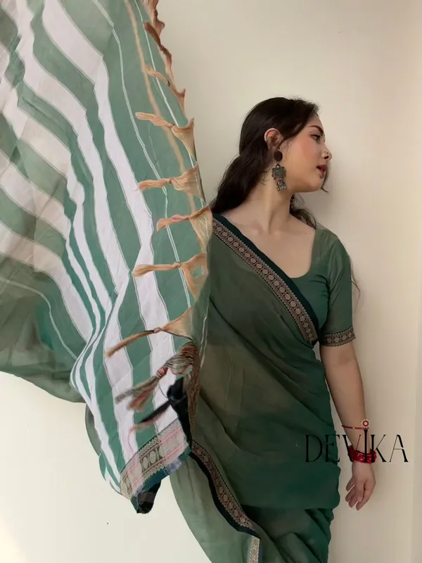Pista_Green_Shradha_Narayanapet_Pure_Cotton_saree