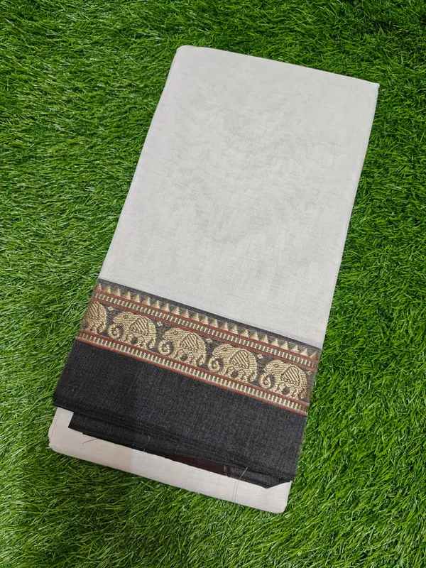 Pure_White_Elephant_Border_Narayanpeth_Pure_cotton_saree_with_Running_blouse_piece_(same_as_saree