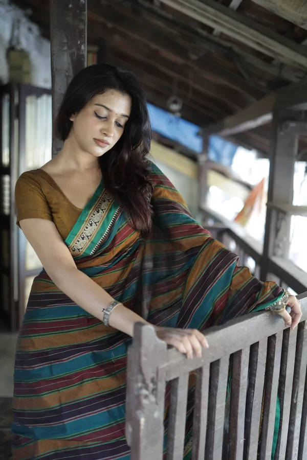 Radhika_Multi_colored_Narayanpet_Pure_cotton_saree