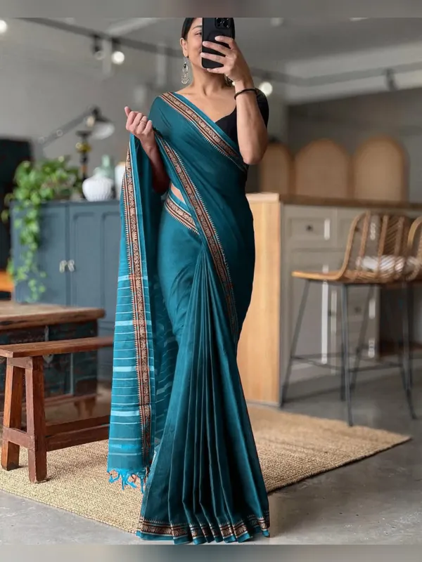 Ragini_Rama_Green__Narayanpet_Cotton_saree