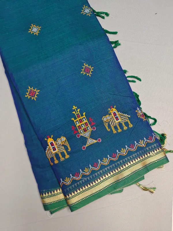 Rama_Green_Kasuti_Embroidered_Narayanapet_Pure_Cotton_saree