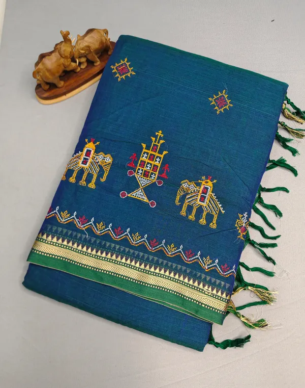 Rama_Green_Kasuti_Embroidered_Narayanapet_Pure_Cotton_saree