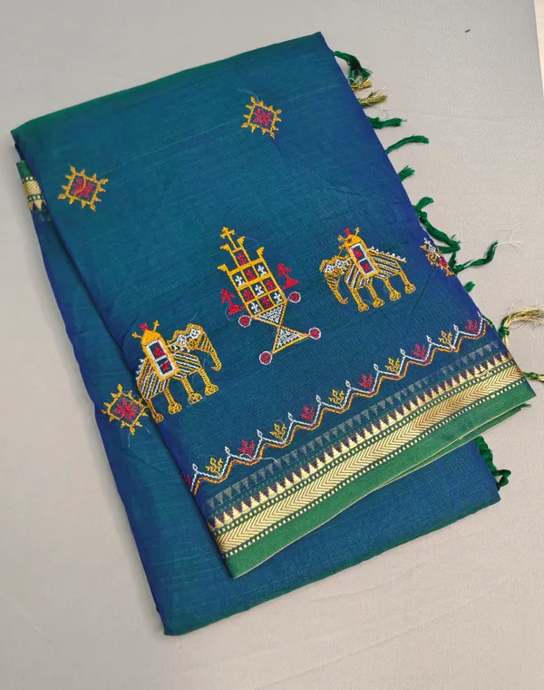 Rama_Green_Kasuti_Embroidered_Narayanapet_Pure_Cotton_saree