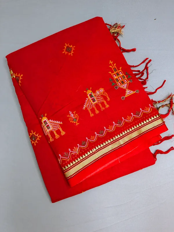 Red_Kasuti_Embroidered_Narayanapet_Pure_Cotton_saree